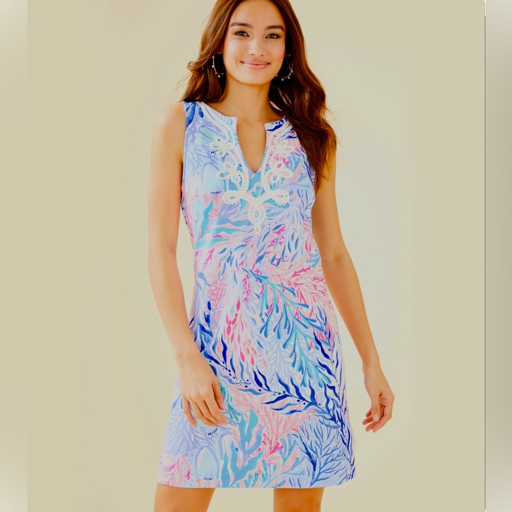 LILY PULITZER Harper Shift Dress, XL
